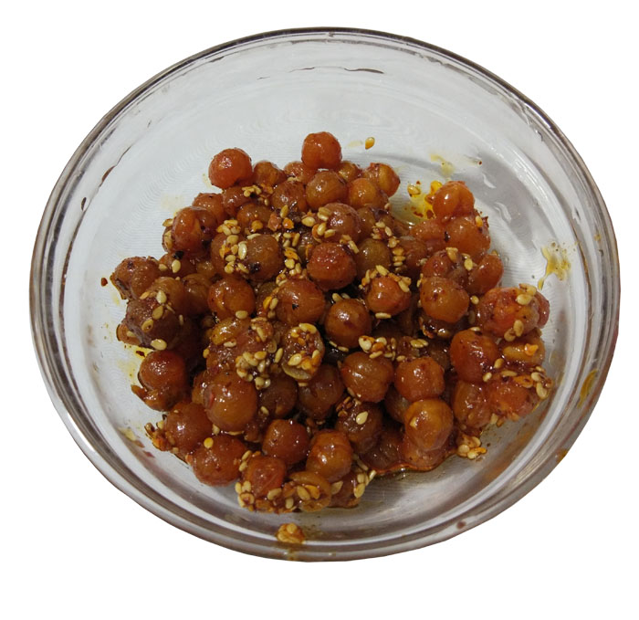 太平海鲍香辣豌豆100g一袋